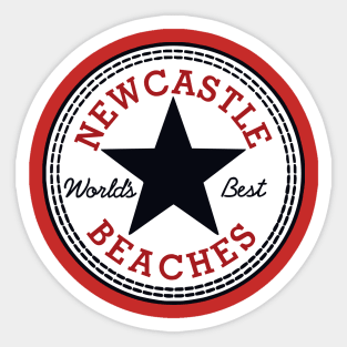 Newcastle Beaches Sticker